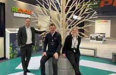 Adm. dir. Anders Nilsen, salgsleder RePOWER Alnabru, Sondre Soltun og prosjektleder for RePOWER, Ine Opseth,